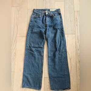 Rag And Bone Logan, low rise, wide leg pants,